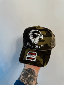 Live Free Trucker Hat