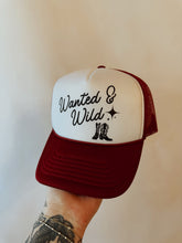 Load image into Gallery viewer, Wanted &amp; Wild Trucker Hat
