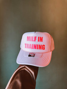 MILF In Training Trucker Hat
