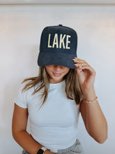Load image into Gallery viewer, Lake Puff Corded Hat
