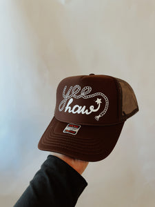 Yee Haw Rope Trucker Hat