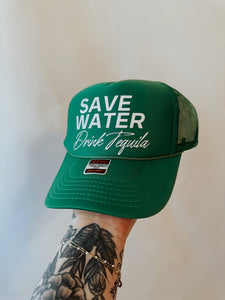 Save Water Drink Tequila Trucker Hat