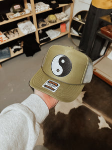 Ying Yang Trucker Hat