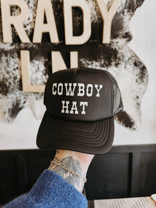 Cowboy Hat Trucker Hat