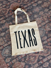 Load image into Gallery viewer, Texas Canvas Tote Bag
