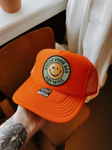 Watch Your Ass Not Mine Trucker Hat