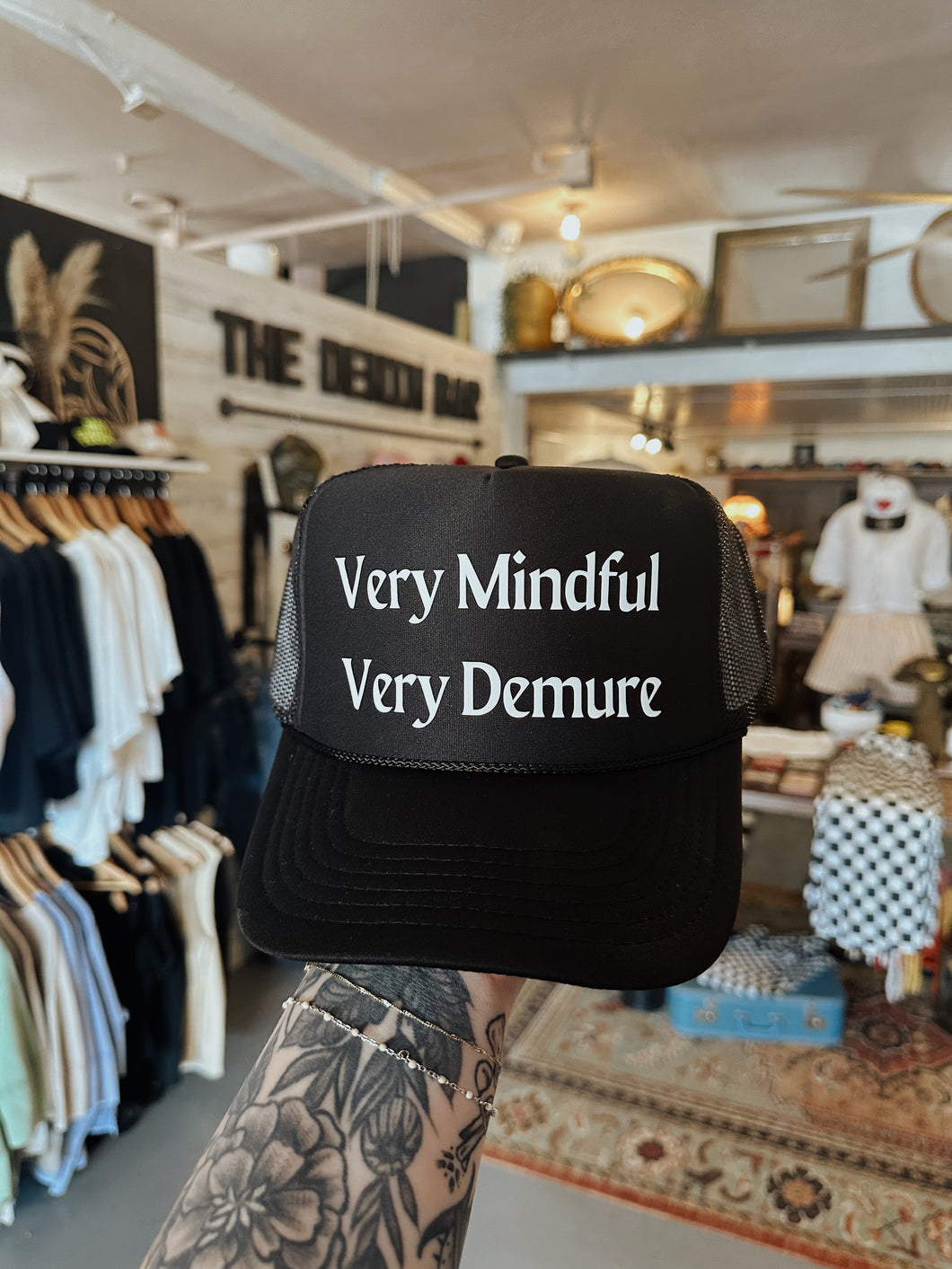 Very Mindful Very Demure Trucker Hat