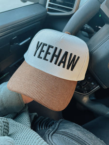 YEEHAW Embroidered Corded Hat