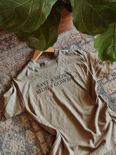 Load image into Gallery viewer, Save A Horse Ride A Cowboy Tee
