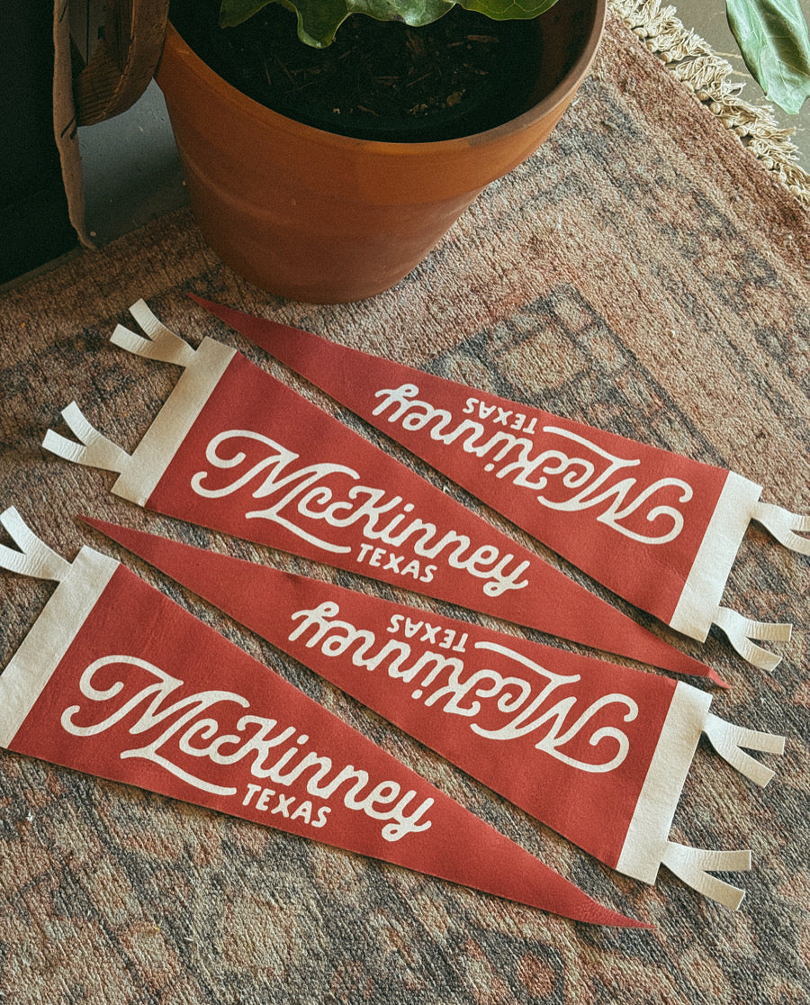 McKinney, Texas Banner Flag