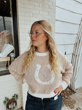 Load image into Gallery viewer, The Lucky Horseshoe Sweater
