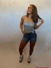 Load image into Gallery viewer, KLASSY Black Gingham Halter Top
