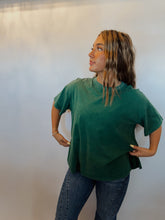 Load image into Gallery viewer, The Origami Luxe Tee - Green
