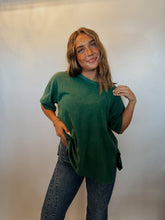 Load image into Gallery viewer, The Origami Luxe Tee - Green

