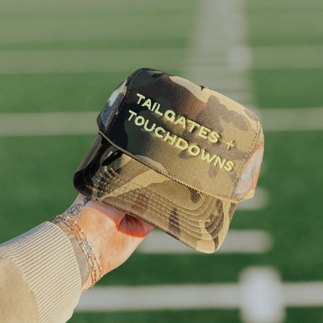 Tailgates + Touchdowns Trucker Hat