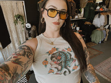 Load image into Gallery viewer, Tattoo Panther Girl Tank
