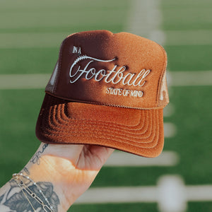 Football State Of Mind Trucker Hat