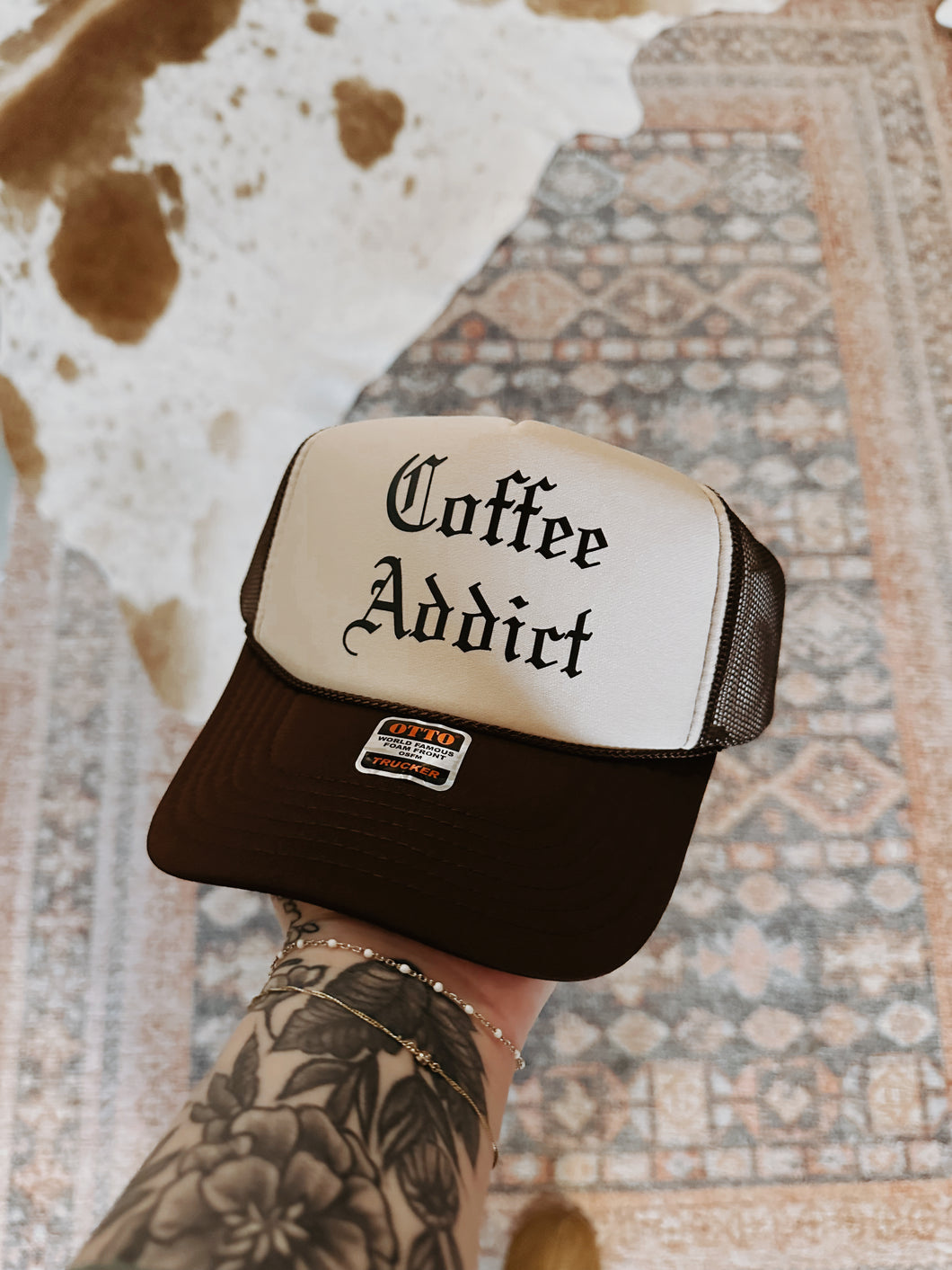 Coffee Addict Trucker Hat
