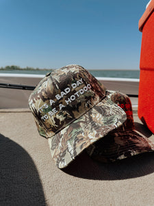 BAD DAY TO BE A HOT DOG Embroidered Trucker Hat