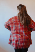 Load image into Gallery viewer, A Denim Flannel Mix Shacket
