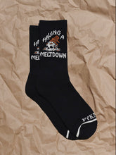 Load image into Gallery viewer, Having A Meltdown Socks
