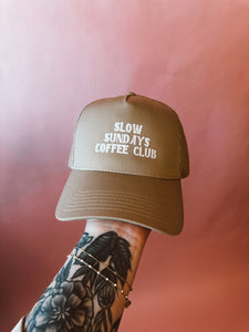 Slow Sundays Coffee Club Hat