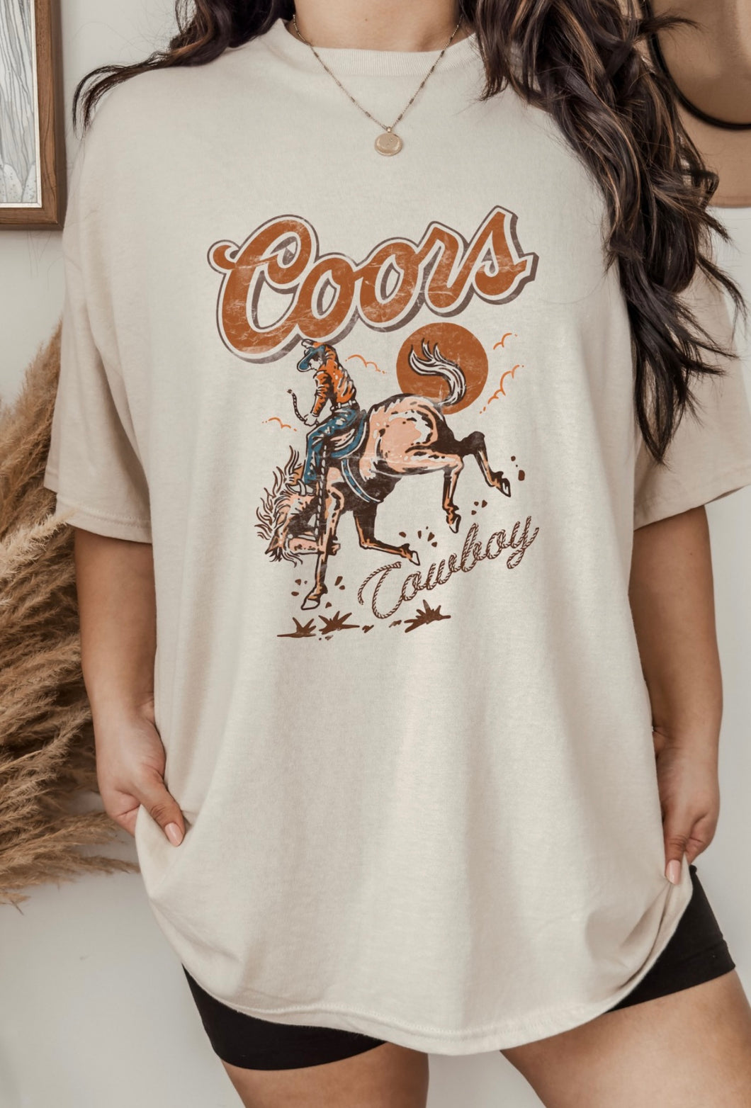 Coors Cowgirl Tee