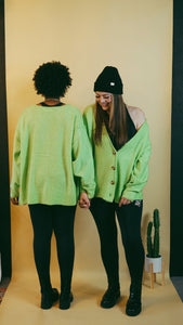 The Electric Girl Oversized Cardigan