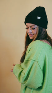 The Electric Girl Oversized Cardigan