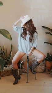 Love is a Cowboy Knit Top
