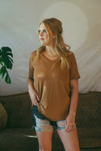 Load image into Gallery viewer, A Simple V-Neck Tee Top
