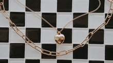 Load image into Gallery viewer, Heart Of Gold Layered Necklace
