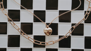 Heart Of Gold Layered Necklace