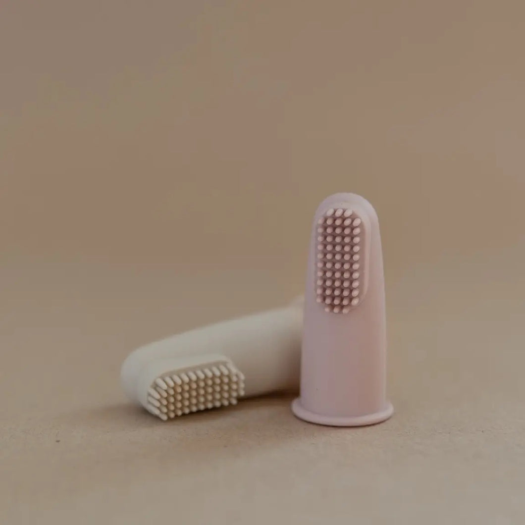 Finger Toothbrush Rose/Sand