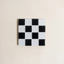 Load image into Gallery viewer, Checkered Tile Coaster
