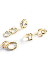 Load image into Gallery viewer, Boho Gold Rings
