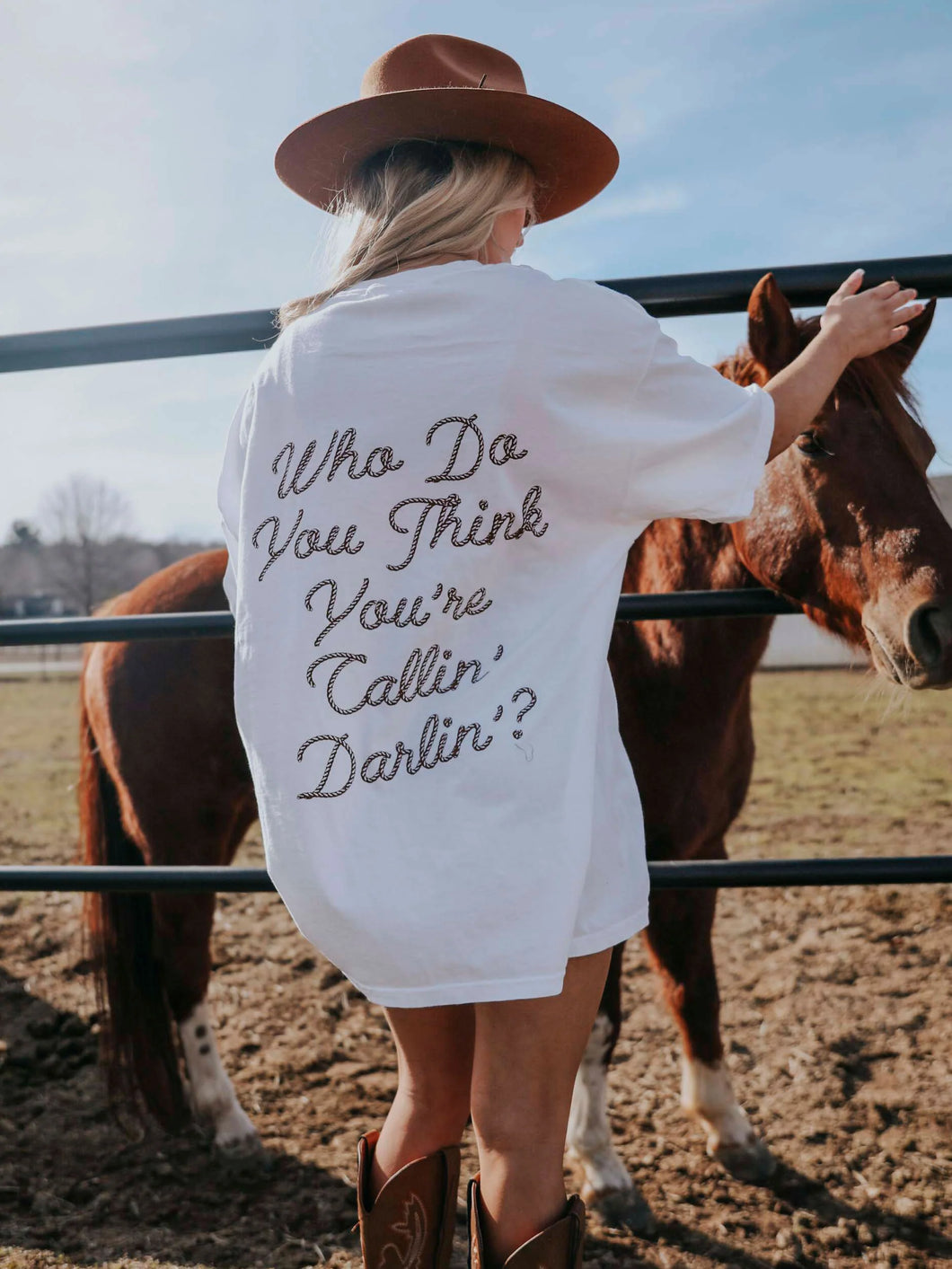 Who You Calling Darlin' Tee